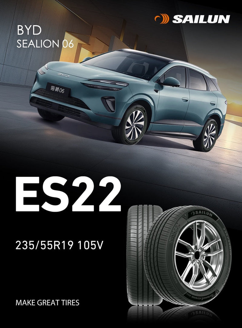 Sailun's EcoPoint3 Tires Chosen as Original Equipment for BYD's Fast-Charging SEALION 06 EV