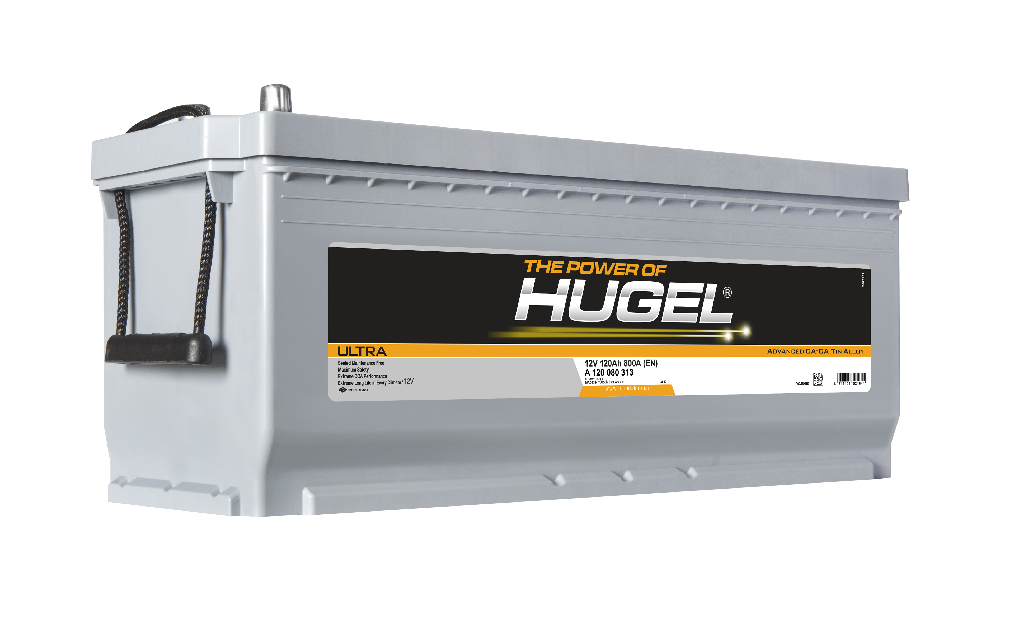 بطارية Hugel Ultra - A 120 080 313 - 120A