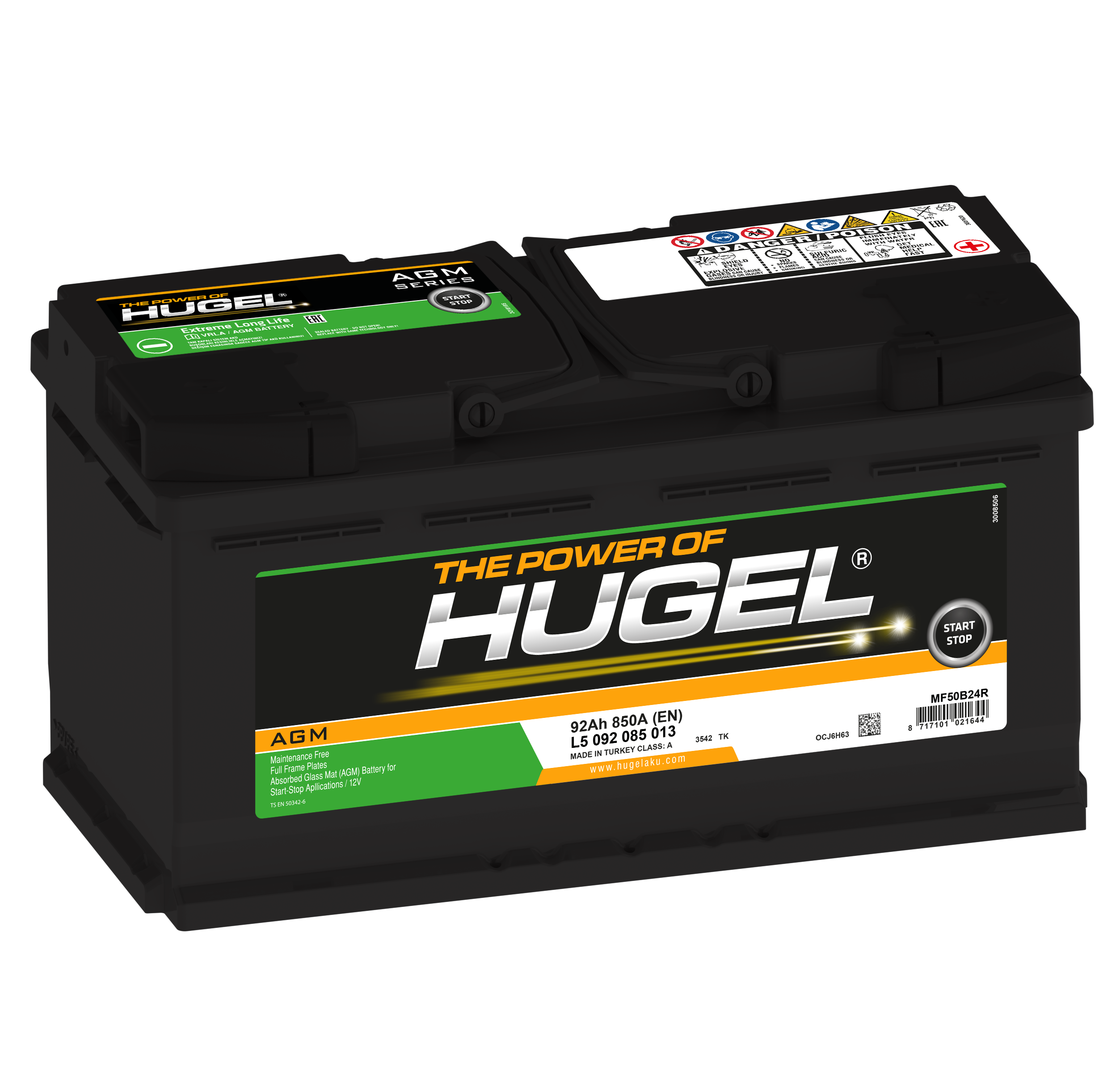 Din80L AGM HUGEL