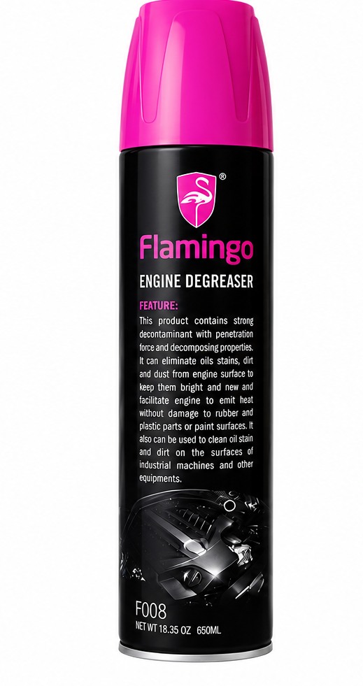 Flamingo – منظف وملمع محرك السيارة