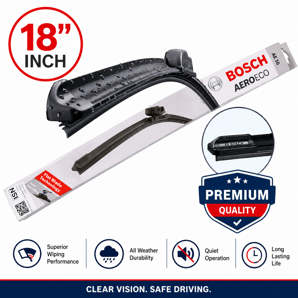 Aero ECO – 18 Inch Bosch Wiper Blade