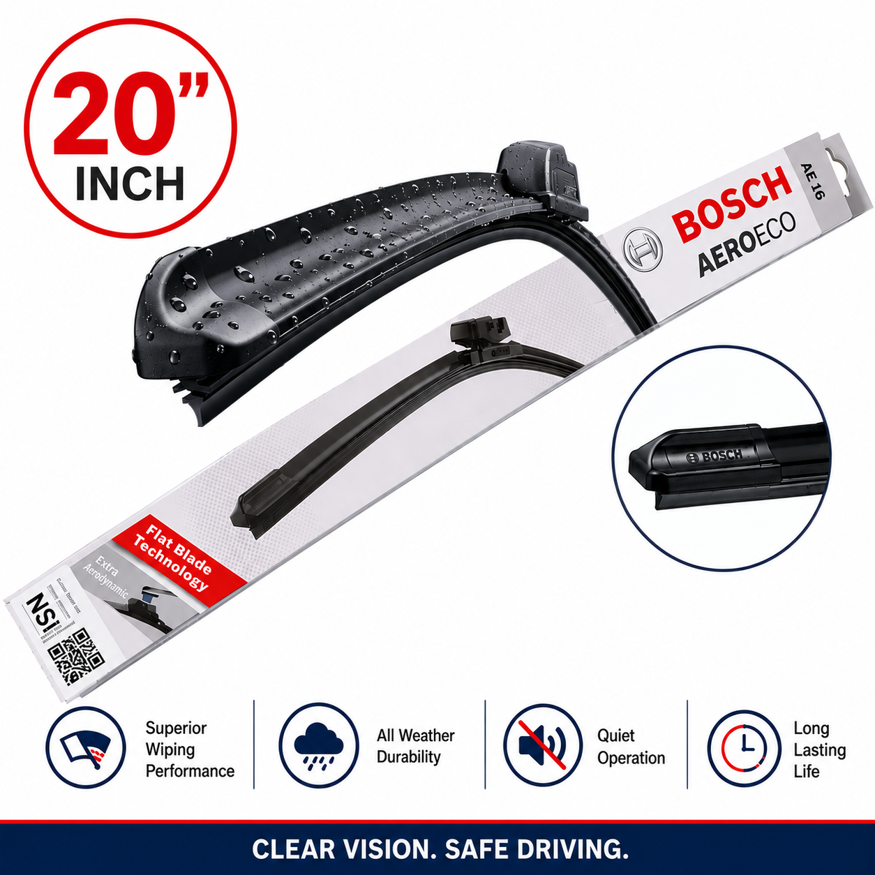 Aero ECO – 20 Inch Bosch Wiper Blade