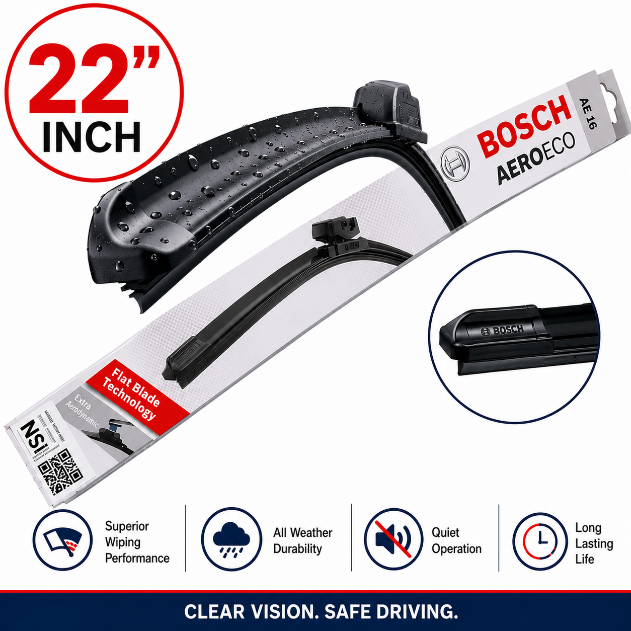 Aero ECO – 22 Inch Bosch Wiper Blade