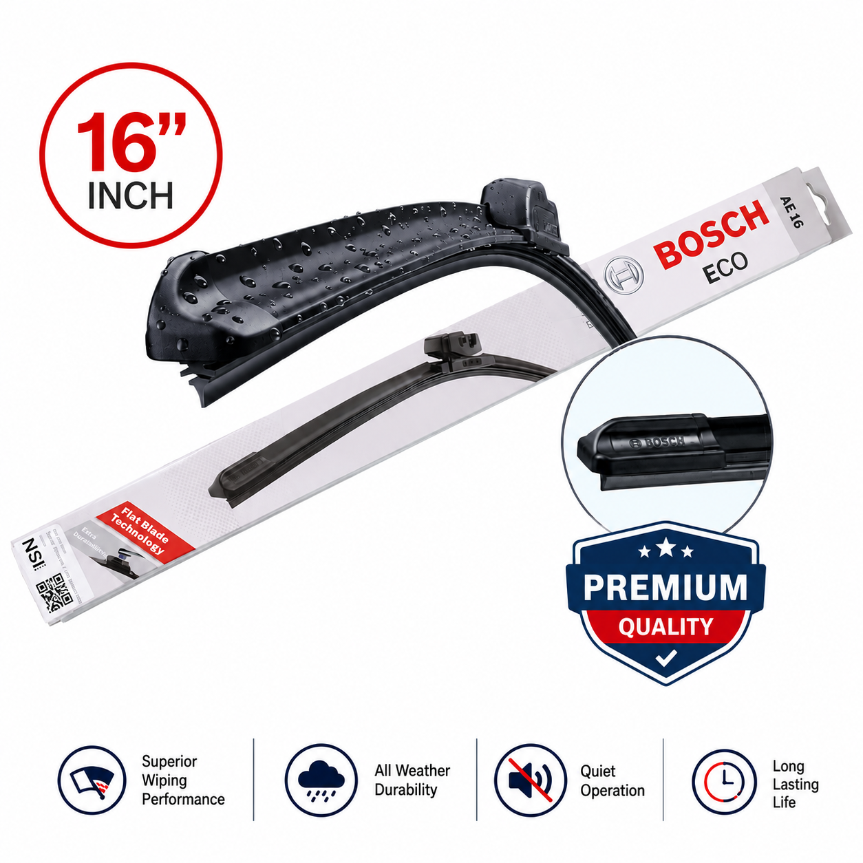 ECO – 16 Inch Bosch Wiper Blade