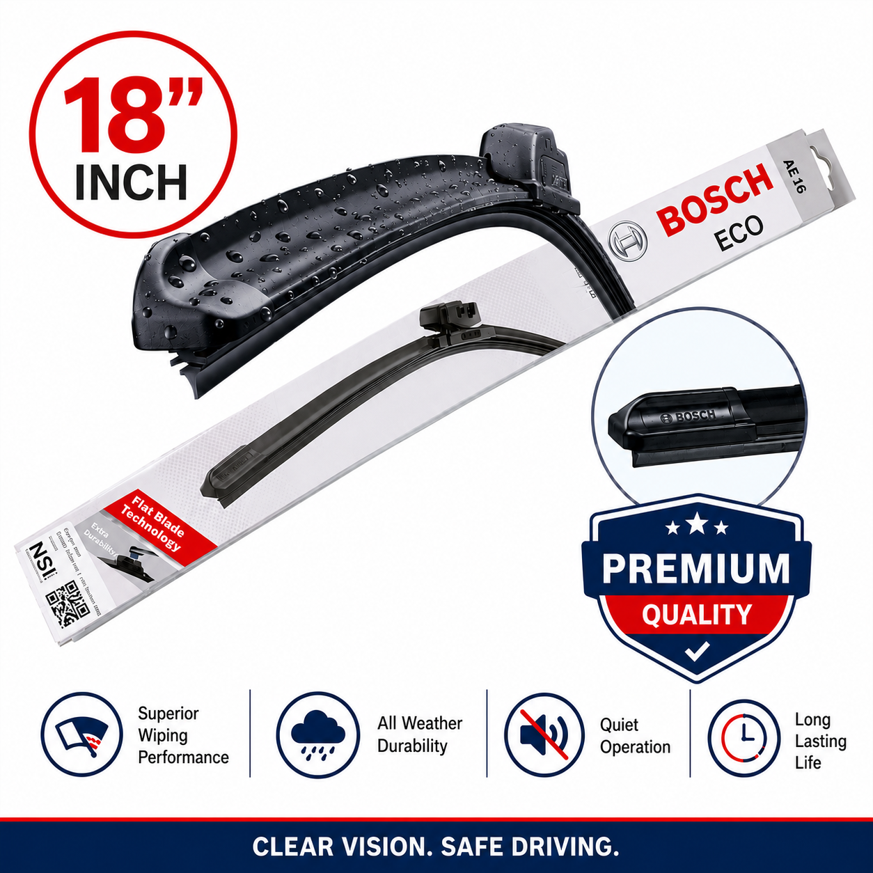 ECO – 18 Inch Bosch Wiper Blade
