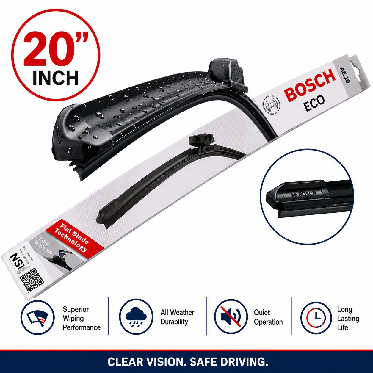 ECO – 20 Inch Bosch Wiper Blade