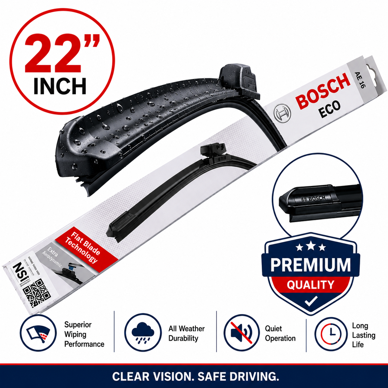 ECO – 22 Inch Bosch Wiper Blade