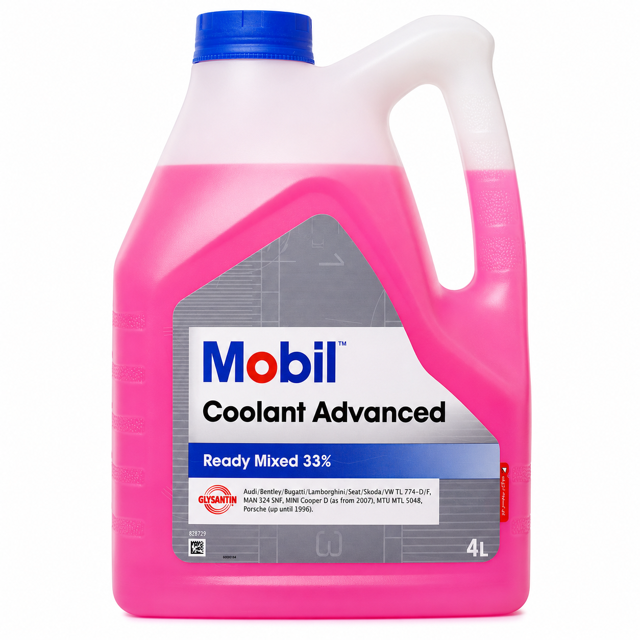 Mobil Coolant Advacd Ready Mixed 33% 4L
