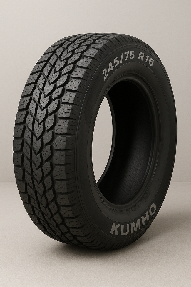 245/75/16 AT 52 TR Kumho