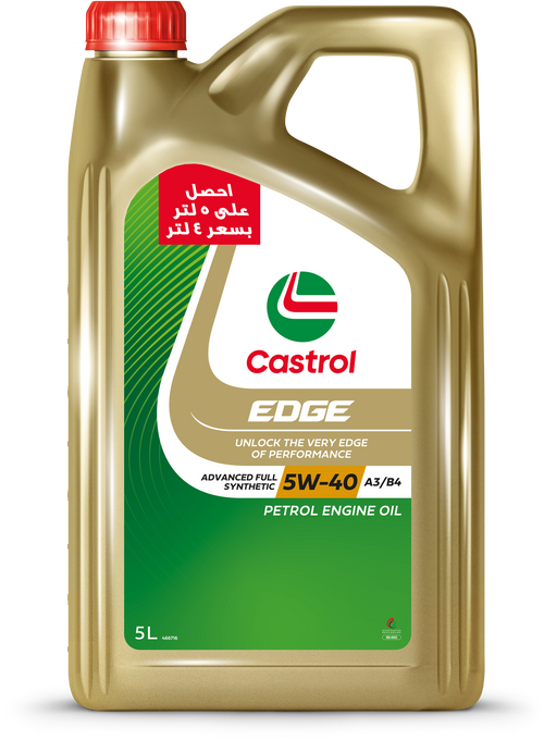 リ*ー様 Castrol EDGE 5W-40 A3/B4　8L EDGE 5W-40 A3/B4 SQ PROMO-5L- Advanced Full Synthetic – NACITA