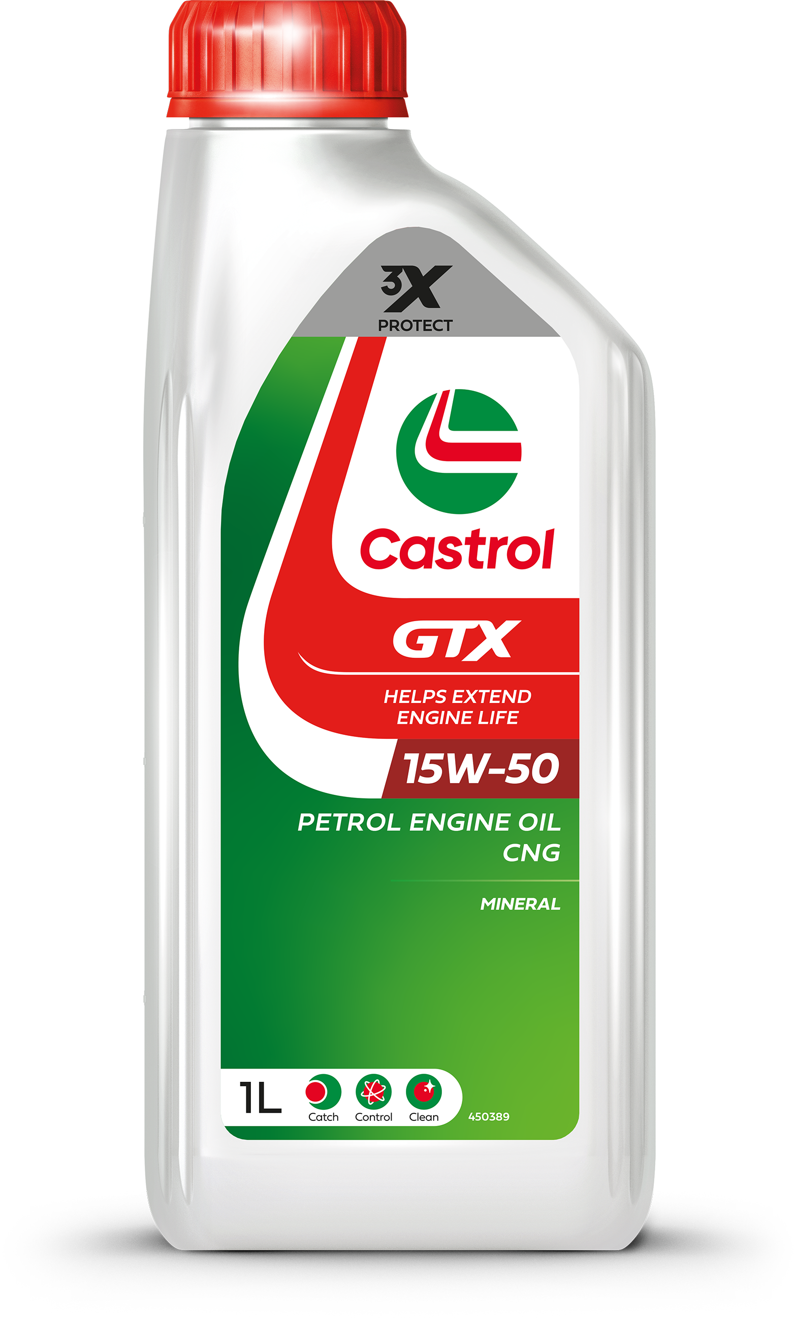 كاسترول جي تي اكس 15W50 SL - عبوة 12 × 1 لتر