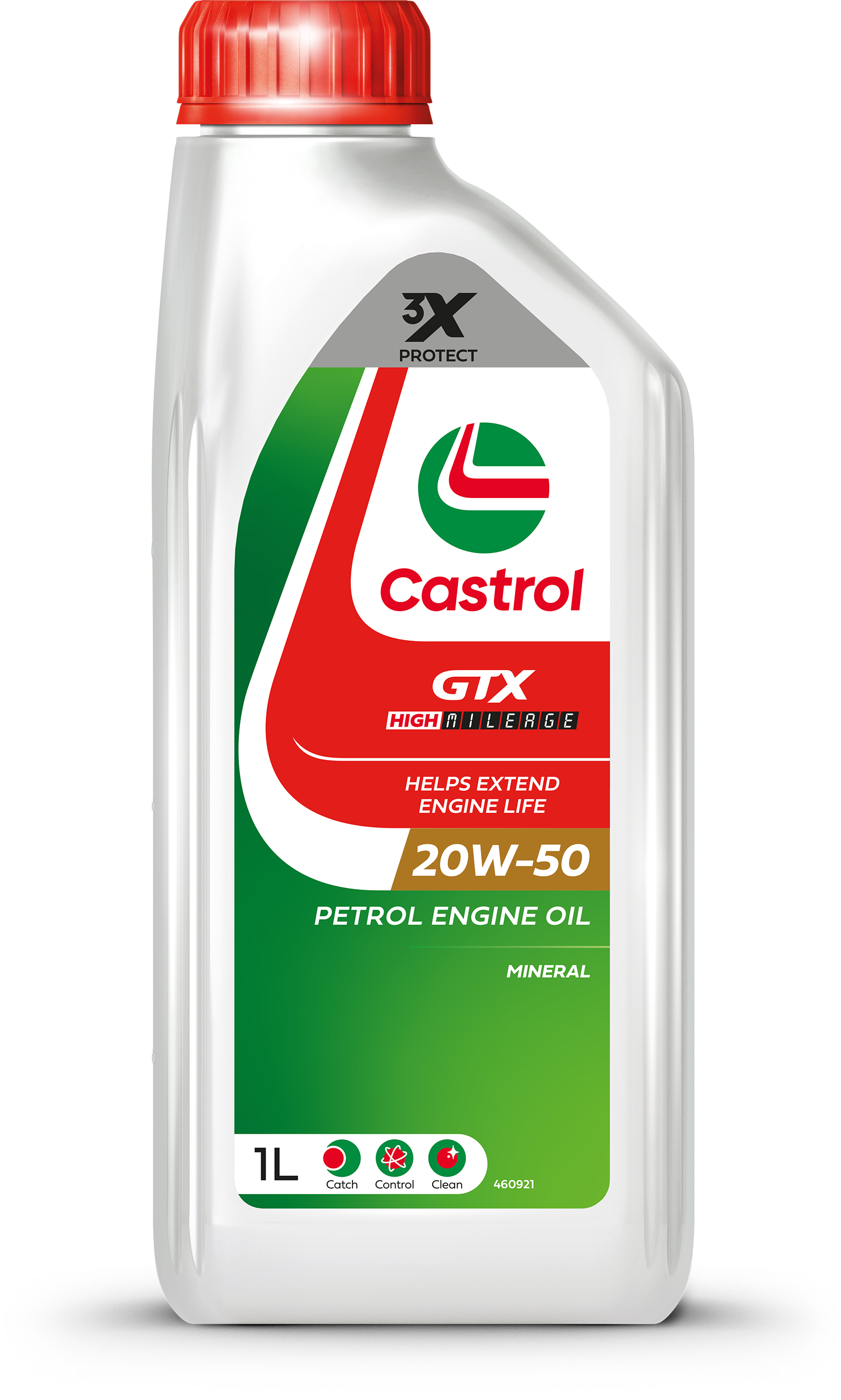 GTX HIGH MILE 20W-50 SG-1L-Mineral