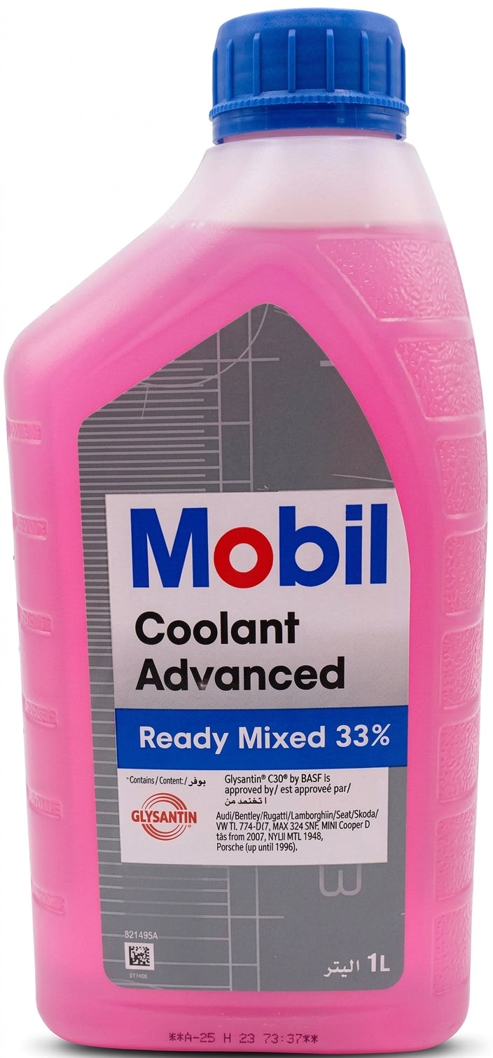 Mobil Coolant Advanced RM 33% – 1 Liter